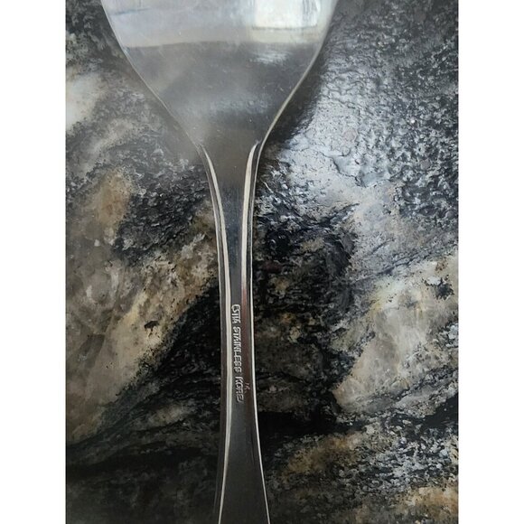 Estia Gourmet Stainless Steel Flatware ~ CASCADE ~ Cold Meat Fork - Korea 8.25" - Picture 3 of 3